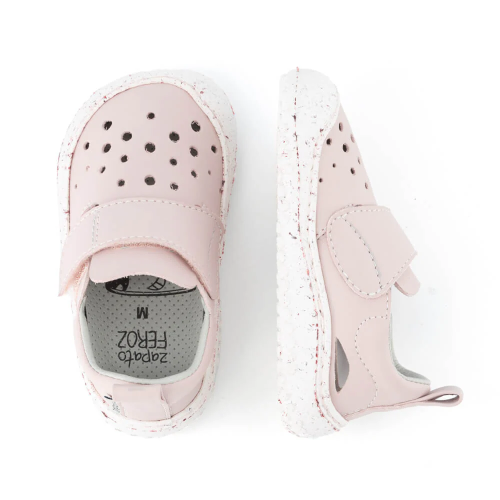 SANDALIAS BENISA ROSA PALO MICRO-NOBUCK ZAPATO FEROZ - Imagen 3