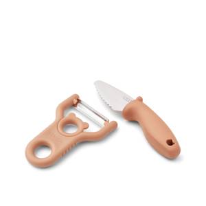 SET CUCHILLO Y PELADOR PERTENSE tuscany rose LIEWOOD