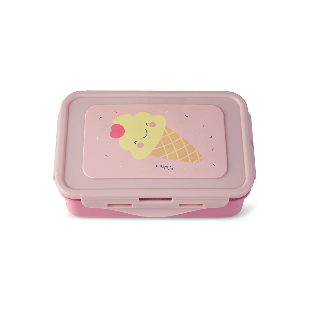 CAJITA PARA EL ALMUERZO L 550ML ICECREAM SARO - Imagen 2