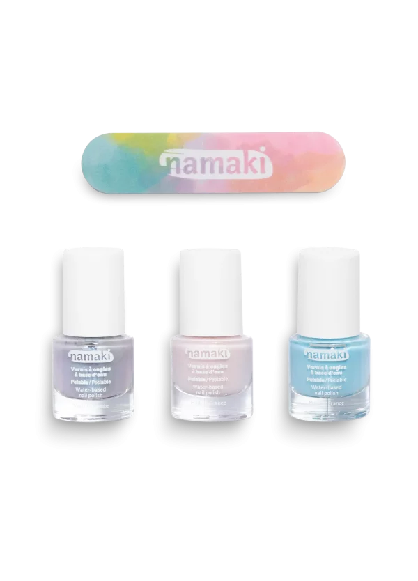 Set de esmaltes de uñas frozen sweets - 3 esmaltes de uñas de namaki - Imagen 3