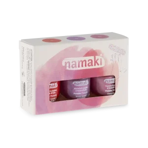 Set de esmaltes de uñas Rosas eternas - 3 esmaltes de uñas de namaki