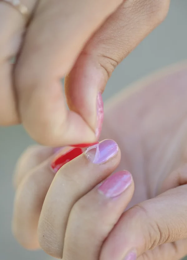 Set de esmaltes de uñas Rosas eternas - 3 esmaltes de uñas de namaki - Imagen 4