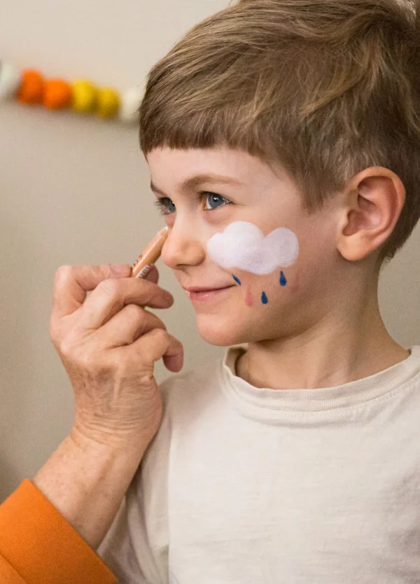 Lápices para pintar la cara Jumbo - 6 colores - Arcoíris de namaki - Imagen 5
