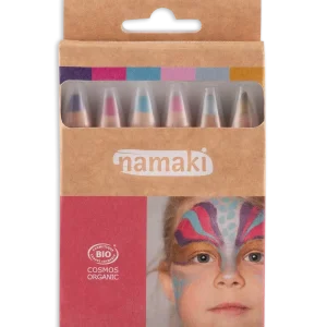 Lápices para pintar la cara Jumbo - 6 colores - Enchanted Worlds