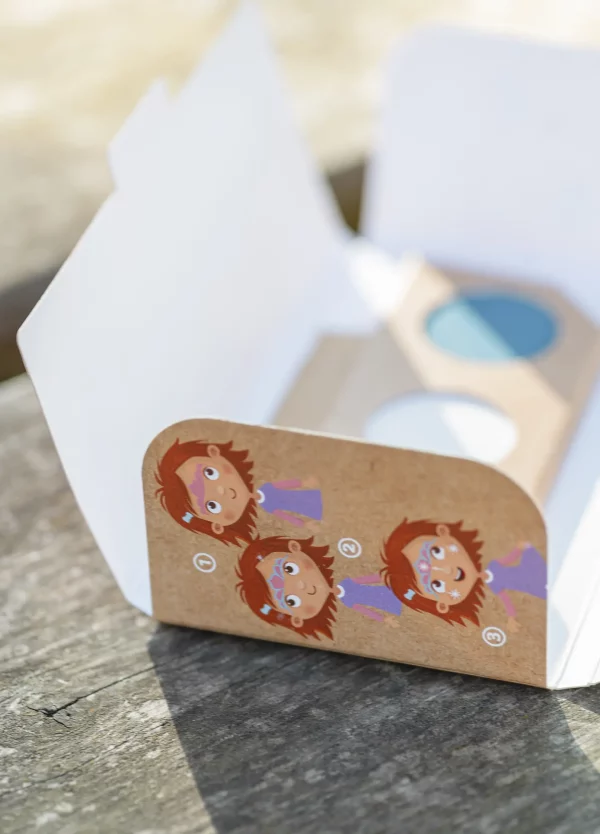 Paleta de pintura facial de 3 colores - Hada y Mariposa de namaki - Imagen 4