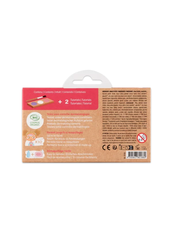 Paleta de pintura facial de 3 colores - Hada y Mariposa de namaki - Imagen 5