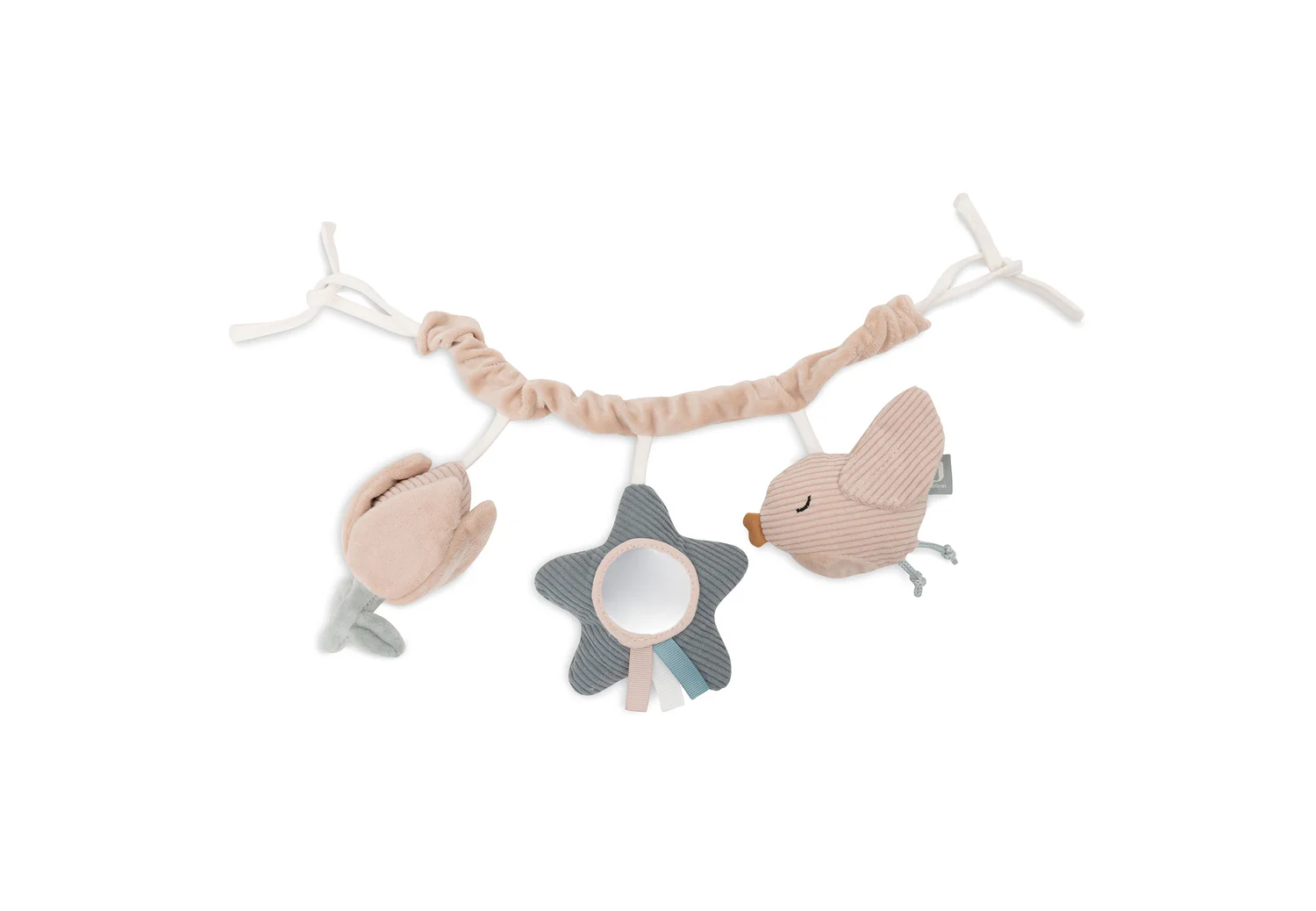 cadena para cochecito lovely birds jollein