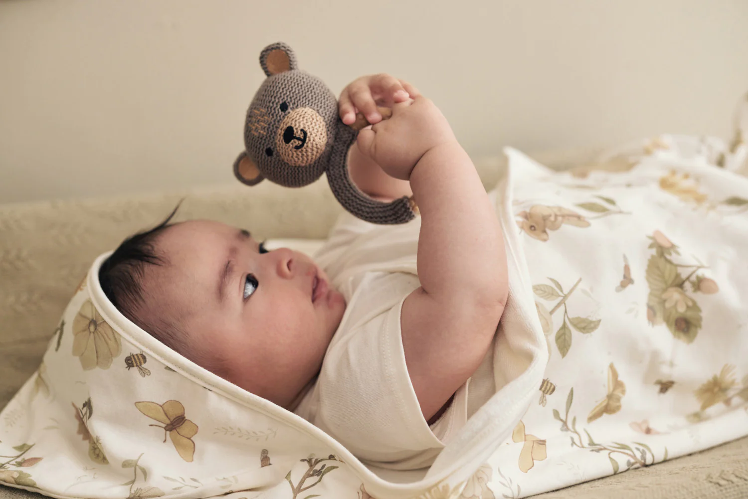 sonajero mordedor bear jollein - Imagen 3