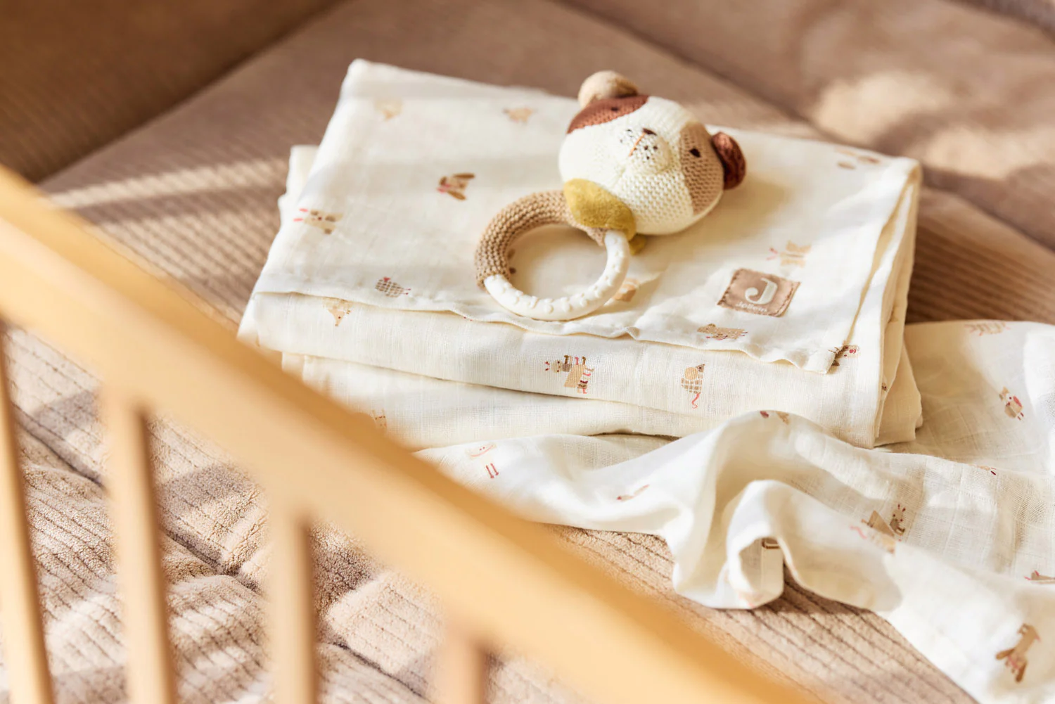 sonajero mordedor perrito mick jollein - Imagen 6