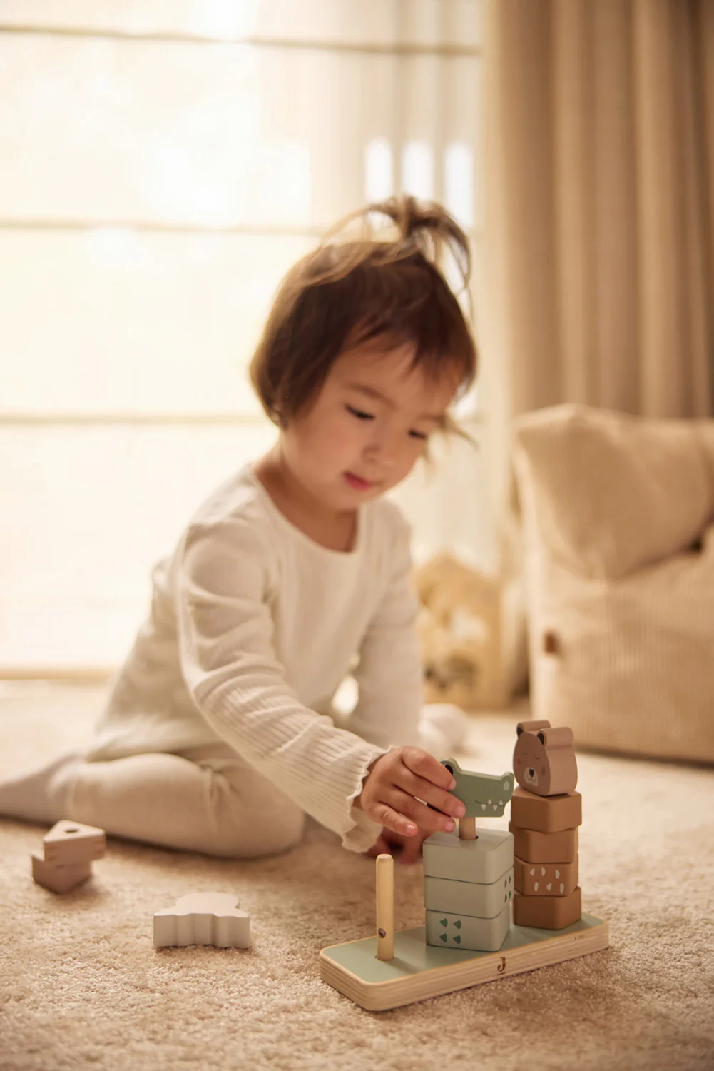 TORRE APILABLE ANIMALES jungle jambo JOLLEIN - Imagen 7